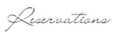Restaurant Reservations