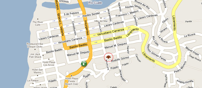 Restaurant Map